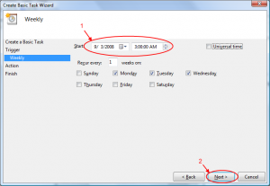 Task Scheduler Step 4