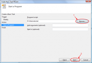 Task Scheduler Step 6