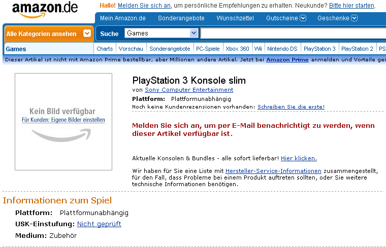 PS3 Slim Amazon PS3 Slim Amazon