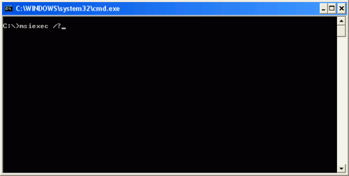 Command to check Windows Installer version